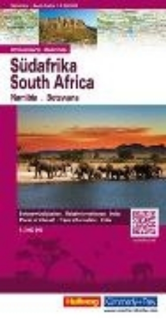 Bild von Südafrika, Namibia, Botswana Strassenkarte 1:2 Mio. 1:2'000'000