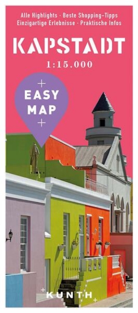 Bild zu KUNTH EASY MAP Kapstadt 1:15.000. 1:15'000 von KUNTH Verlag
