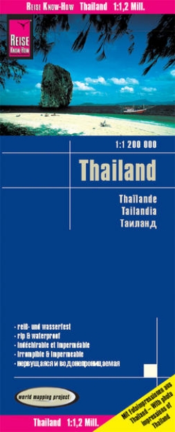 Bild zu Reise Know-How Landkarte Thailand (1:1.200.000). 1:1'200'000
