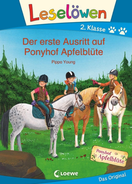 Bild von Leselöwen 2. Klasse - Der erste Ausritt auf Ponyhof Apfelblüte