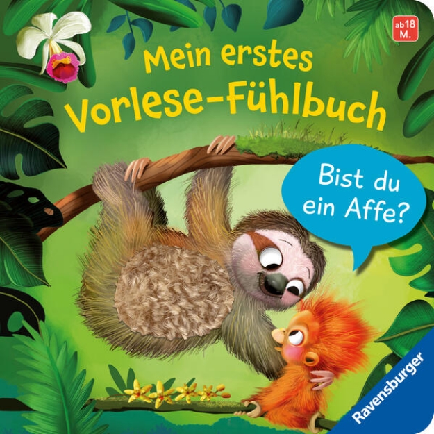 Bild von Mein erstes Vorlese-Fühlbuch: Bist du ein Affe?