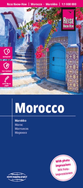 Bild zu Reise Know-How Landkarte Marokko (1:1.000.000). 1:1'000'000