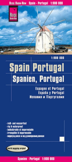 Bild von Reise Know-How Landkarte Spanien, Portugal / Spain, Portugal (1:900.000). 1:900'000