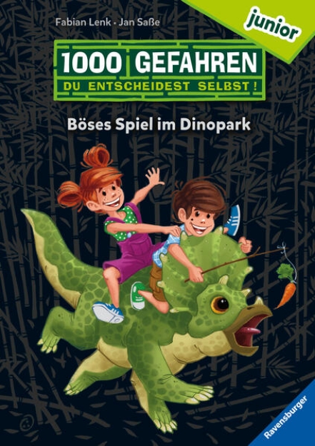 Bild von 1000 Gefahren junior - Böses Spiel im Dinopark (Erstlesebuch mit "Entscheide selbst"-Prinzip für Kinder ab 7 Jahren)