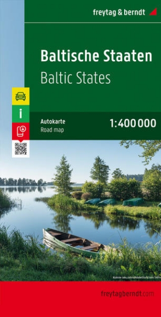 Bild von Baltische Staaten, Autokarte 1:400.000. 1:400'000