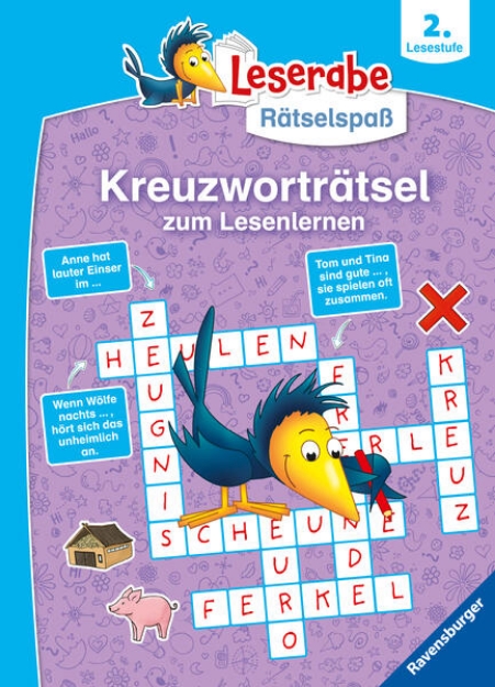 Bild von Ravensburger Leserabe Rätselspaß - Kreuzworträtsel zum Lesenlernen - 2. Lesestufe