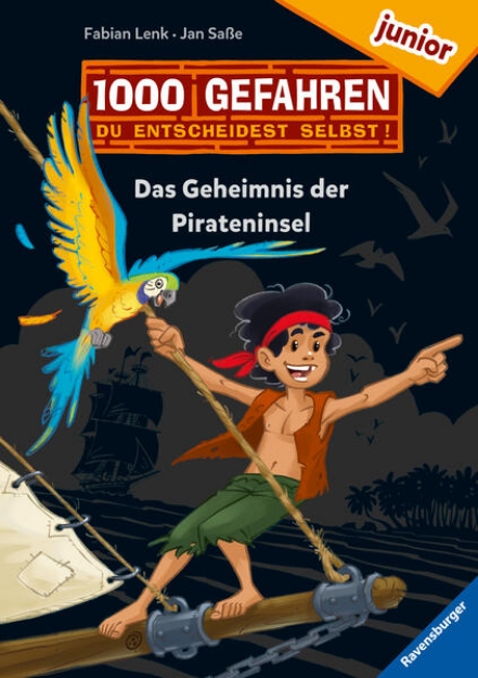 Bild von 1000 Gefahren junior - Das Geheimnis der Pirateninsel (Erstlesebuch mit "Entscheide selbst"-Prinzip für Kinder ab 7 Jahren)