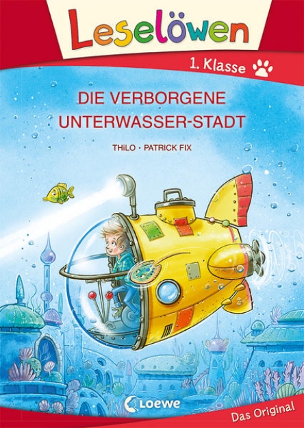 Bild von Leselöwen 1. Klasse - Die verborgene Unterwasser-Stadt (Großbuchstabenausgabe)