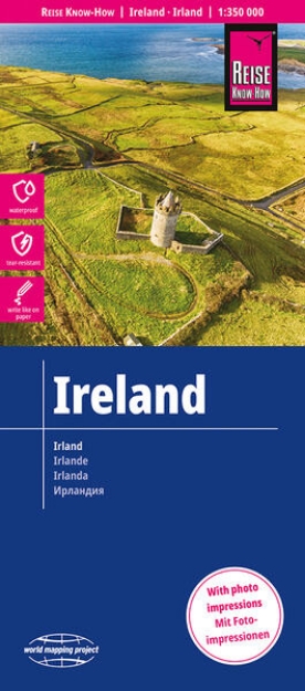 Bild von Reise Know-How Landkarte Irland / Ireland (1:350.000). 1:350'000
