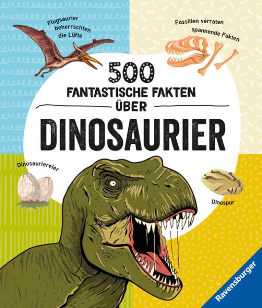 Bild von 500 fantastische Fakten über Dinosaurier - Ein spannendes Dinosaurierbuch für Kinder ab 6 Jahren voller Dino-Wissen