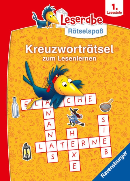 Bild von Ravensburger Leserabe Rätselspaß - Kreuzworträtsel zum Lesenlernen - 1. Lesestufe für Leseanfänger