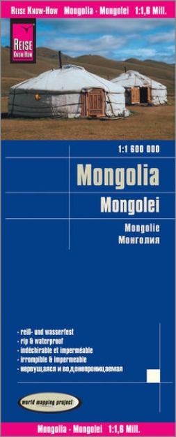 Bild von Reise Know-How Landkarte Mongolei (1:1.600.000). 1:1'600'000