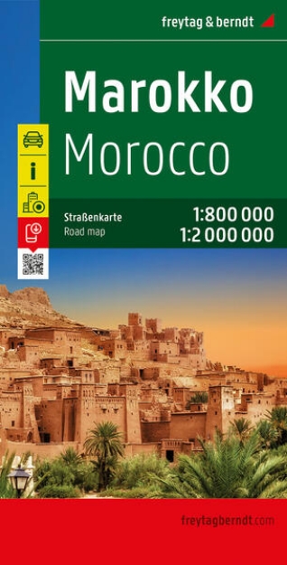 Bild von Marokko, Autokarte 1:800.000 - 1:2.000.000, freytag & berndt. 1:800'000