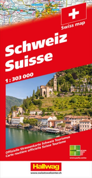 Bild von Schweiz Strassenkarte 1:303 000. 1:303'000