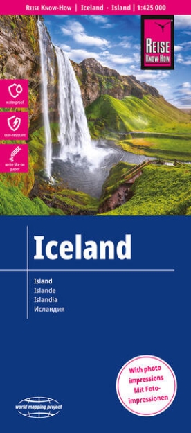 Bild von Reise Know-How Landkarte Island / Iceland (1:425.000). 1:425'000
