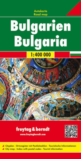 Bild von Bulgarien, Autokarte 1:400.000. 1:400'000