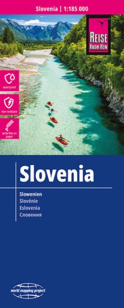 Bild von Reise Know-How Landkarte Slowenien / Slovenia (1:185.000). 1:185'000