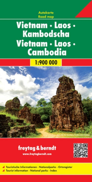 Bild von Vietnam - Laos - Kambodscha, Autokarte 1:900.000. 1:900'000