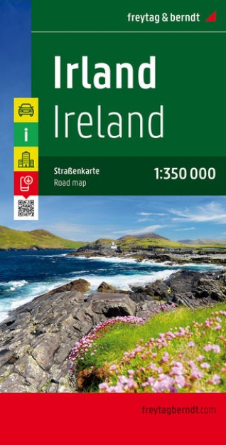 Bild von Irland, Autokarte 1:350.000. 1:350'000