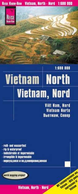 Bild von Reise Know-How Landkarte Vietnam Nord (1:600.000). 1:600'000