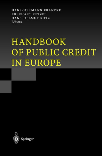 Bild von Handbook of Public Credit in Europe