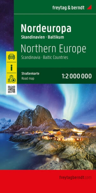 Bild von Nordeuropa, Straßenkarte 1:2.000.000, freytag & berndt. 1:2'000'000