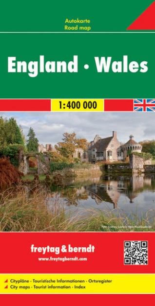Bild von England - Wales, Autokarte 1:400.000, freytag & berndt. 1:400'000